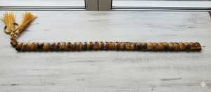 Collier classique de qualité AAA, style Cléopâtre, égyptien, avec des carrés gradués en œil de tigre, collier en pierre naturelle, collier en pierre pour cadeau - Product Image 5