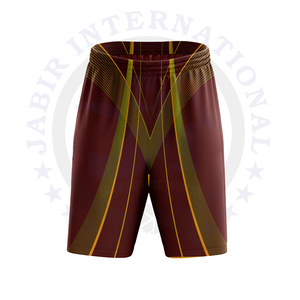 กางเกงขาสั้นเอวยางยืดของผู้ชายน้ำหนักเบาชุดฝึกกีฬาลำลองคุณภาพสำหรับใส่ในร่ม/กลางแจ้งฤดูร้อน - Product Image 1