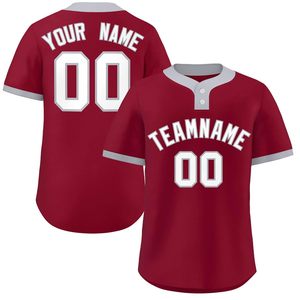 Custom <b>Baseball</b> Jersey,Two Button <b>Baseball</b> Uniform, Digital Printing League <b>Softball</b> <b>Wear</b> - Product Image 1