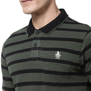 Chemises polo pour hommes respirantes et à séchage rapide, chemises polo pour hommes avec logo personnalisé imprimé, chemises polo pour hommes élégantes de haute qualité - Product Image 6
