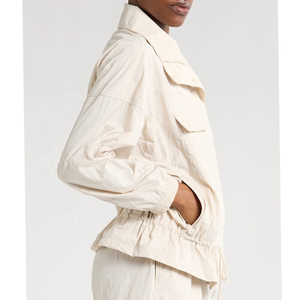 Vêtements de sport coupe-vent pour femme, veste à capuche, coupe-vent, pour les voyages en plein air, le travail, prix bas, OEM 2025 - Product Image 3