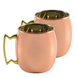 100% Pure Copper Hammered Beer Cup Mule Bulk Supply by for Regal Metal <strong>World</strong> for Restaurant Parties Gifting <strong>World</strong> <strong>Ceramic</strong> Cups - Product Image 3