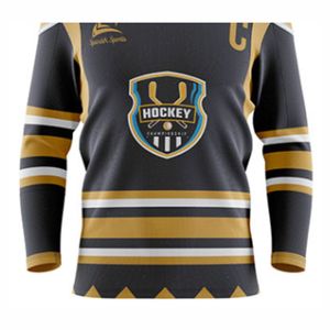 Camiseta de Hockey sobre Bola Personalizada, Diseño Impreso Transpirable, Color y Logotipo Personalizados, Unisex para Adultos - Product Image 5