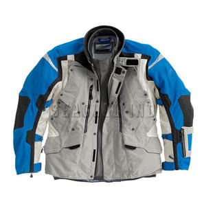 Veste de moto en textile pour hommes double sport unisexe moto motard veste d'équitation respirante imperméable - Product Image 5