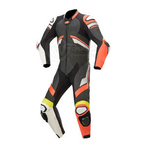 Traje de Motociclista de Cuero Transpirable y Resistente al Viento de Último Modelo para Adultos, para Uso en Carreras de Autos - Product Image 5