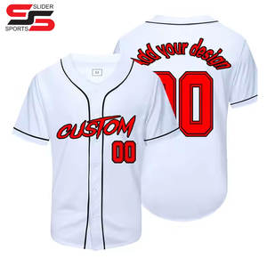 Vente en gros OEM design personnalisé chemises américaines pull pas cher maillot de baseball en gros prix bon marché avec vos propres conceptions - Product Image 6