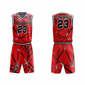 Nouveau design tendance, maillot de basket-ball pour homme 100% polyester personnalisé, conception de votre uniforme de basket-ball, vêtements de basket-ball - Product Image 4