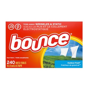 Hojas de secador suavizante de tela Bounce, proveedor de calidad original fresco al aire libre - Product Image 1