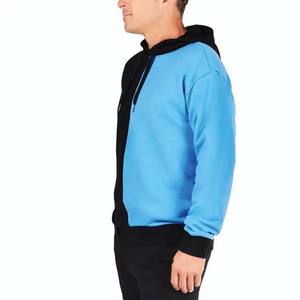 Color de contraste OEM Diseño personalizado Ropa de hombre Sudaderas con capucha Sudaderas de alta calidad 100% Algodón Nuevo estilo Basics Sudaderas con capucha para hombre OEM - Product Image 3