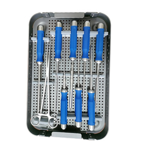 Kit d'instruments chirurgicaux manuels réutilisables pour système cervical antérieur, le plus vendu, à prix abordable - Product Image 2