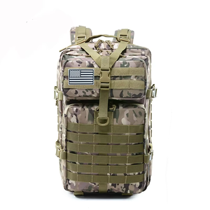 Mochila Táctica Impermeable Antirrobo de Poliéster Oxford Unisex de Alta Calidad Personalizada de 50L con Correas MOLLE para Aventuras al Aire Libre - Product Image 3