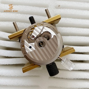 Rotor de Movimiento de Reloj Automático NH35 NH36 Miyota 9015 8215, Rayas Plateadas de Ginebra, Latón, Logotipo Personalizado, Contrapeso Oscilante - Product Image 2