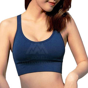 Sujetador deportivo de tamaño personalizado para damas, cómodo y fácil de usar, Sujetador deportivo para gimnasio, disponible en stock - Product Image 1