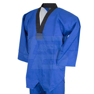 2024 personnalisé OEM vêtements de sport de haute qualité coton Taekwondo uniforme bas prix en ligne Offre Spéciale vêtements d'arts martiaux - Product Image 5