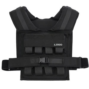 Chaleco de Peso Ajustable para Entrenamiento Funcional, Táctico, Resistente, de Alta Calidad, Venta al por Mayor de Fábrica, Nailon y Hierro - Product Image 5