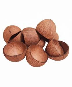 Mitades de Cáscara de Coco Natural Hechas a Mano para Manualidades y Decoración, Cuencos de Cáscara Seca Natural, Venta al por Mayor de Cuencos Naturales, Vajilla Sostenible - Product Image 6