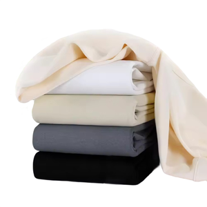 Sudadera con Capucha de Forro Polar Grueso para Invierno, Manga Raglán, Mezcla de Algodón, Logotipo Personalizado, Sudadera Extra Grande para Hombre - Product Image 3