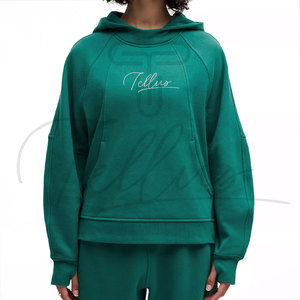 Sudaderas Extra Grandes y Ligeras para Mujer, Cómodas y Transpirables, con Capucha y Logotipo Frontal, Formales, 100% Algodón de Felpa para Invierno - Product Image 1