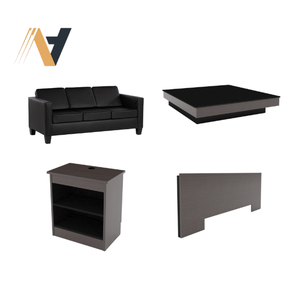 Premium Motel 6 Furniture-Meubles modernes MDF HPL Casegoods pour les projets d'hôtel et la conception de chambre-Production d'usine du Vietnam - Product Image 4