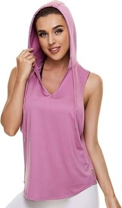 Camiseta sin mangas corta sin mangas Sexy de alta calidad para mujer, Top corto de entrenamiento de longitud corta, Top corto de gimnasio, lado abierto, venta al por mayor, ejercicio atlético - Product Image 3