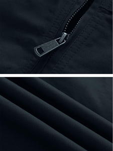 Canvas Cotton Jacket for Men Custom Logo Design <b>Stand</b> Collar <b>Work</b> Wear Men's Jackets Casual Fashion Travelling Winter Jacket - Product Image 6
