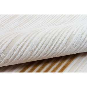 Tapis d'intérieur Netline Home Depot Cream Modern Mazzini 1482, 60% viscose, 40% acrylique, anti-peluchage, facile à nettoyer, durable, 80x150 cm - Product Image 2