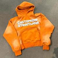 Sweat-shirts simples pour hommes, épais, couleur unie, qualité supérieure, 100% coton molletonné, effet vieilli, écologiques