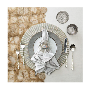 Ietnaman-Mantel Individual con incrustaciones de perlas, Mantel Individual de lujo con incrustaciones de perlas de alta calidad para mesa de comedor al mejor precio - Product Image 5