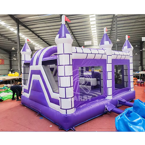 Castillo Inflable de PVC de Grado Comercial con Tobogán - Product Image 3