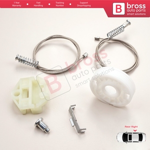BWR1003 Kit de réparation de lève-vitre arrière droit pour Astra H A04 2004-2014 4/5 porte 13100424 - Product Image 5