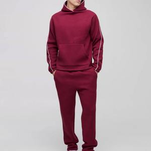 Chándales de Dos Piezas Personalizados de Alta Calidad para Hombre, Ropa Deportiva y de Moda, Cuello con Capucha Más Vendido para Invierno - Product Image 4