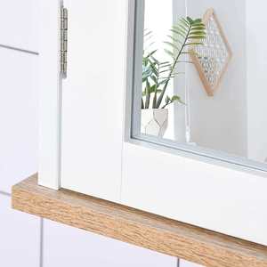 Armoire à pharmacie murale à double miroir, portes en verre, contreplaqué - Product Image 4