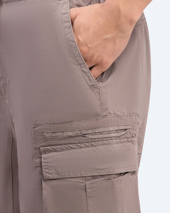 Pantalones cortos de verano informales lisos de poliéster/algodón para hombre, cintura elástica, cordón, deportes, correr con bolsillos, novedad - Product Image 3