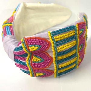 Diadema de Moda de Lujo con Bordado a Mano de Último Diseño 2025, Accesorio para el Cabello para Mujer, Tocado de Novia - Product Image 1