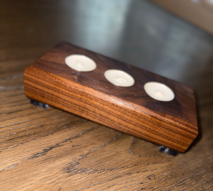 ที่วางเทียนไม้ทรงสี่เหลี่ยมผืนผ้าสไตล์มินิมอลสำหรับอพาร์ทเมนต์ร่วมสมัย พื้นที่ลอฟท์ และการตกแต่งในเมือง - Product Image 5