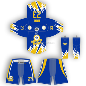 Paquete de Uniforme de Hockey sobre Hielo para Adultos y Jóvenes, Kit de Uniforme de Hockey sobre Hielo Ligero con Calcetines Deportivos de Hockey - Product Image 6