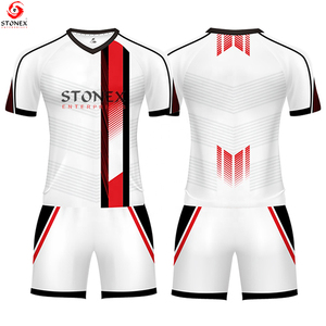 เสื้อฟุตบอลแบบสั่งทำชุดยูนิฟอร์มพิมพ์โลโก้ได้ตามต้องการ - Product Image 6