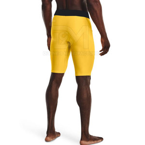 Pantalones Cortos de Compresión para Hombre, Diseño 2025, Transpirables, 100% Poliéster, Sólidos, Casuales, Cintura Media, Secado Rápido, Precio al por Mayor - Product Image 2