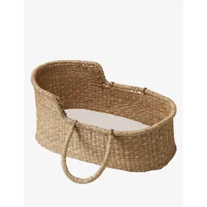 Cestino di vimini più venduto di alta qualità Baby Doll seagrass basket seagrass baby basket giocattoli per bambini fatti a mano in Vietnam