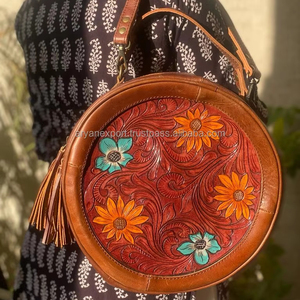 Nuevo estilo occidental Herramientas de mano Tallado Elegante Bolso Sling Bag Crossbody Hombro Boho Bolsos Mujer - Product Image 2