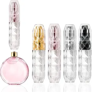 Hoge Kwaliteit 5Ml Mini Travel Size Parfum Dispenser Fles Parfum Hervulbare Verstuiver Sproeier Voor Vrouwen En Mannen