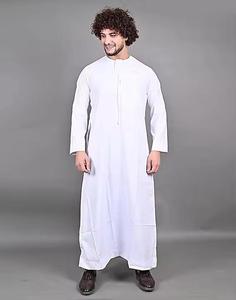 2025 Thobe Jubbah pour hommes sur mesure Styles de vêtements musulmans traditionnels et accessoires Conçus par l'usine pour les designers de Jilbab 2025 - Product Image 4