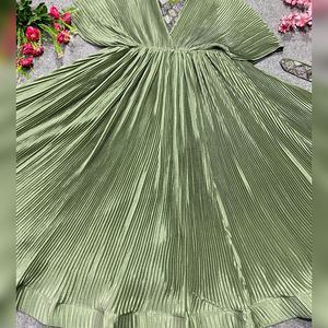 Moda de moda para mujer vestido largo Anarkali bordado Kurti con traje Dupatta boda y ropa de fiesta India 2024 para niña - Product Image 4