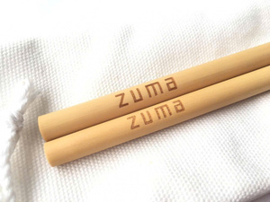 Juego de pajitas de bambú reutilizables ecológicas con logotipo personalizado de Eco2go Vietnam, Pajita de viaje antibacteriana - Product Image 3