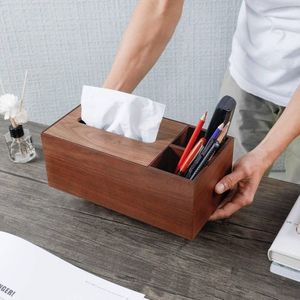 Handcrafted Wood Tissue Holder Cover by Viet Fargimex Custom Luxury for Your Bathroom Bedroom Dining Office Kitchen - Product Image 2
