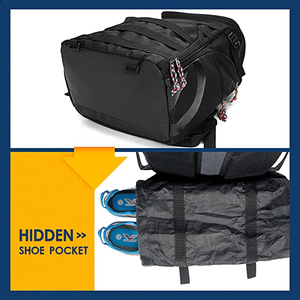 Nueva y elegante mochila de nailon para baloncesto, fútbol y fútbol con compartimento para bolas, logotipo personalizado para deportes, senderismo, Camping - Product Image 2