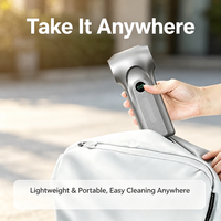 Souffleur d'air et aspirateur rechargeable à LED, 5 buses multiples, 3 modes de puissance, outil de nettoyage quotidien de la poussière, sécheur de voiture - Fabricant Dongguan