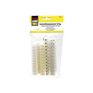 Easy Work 12-Way Divisible 5 Bars <b>Terminal</b> Block Set 12-Piece Pack - Product Image 2