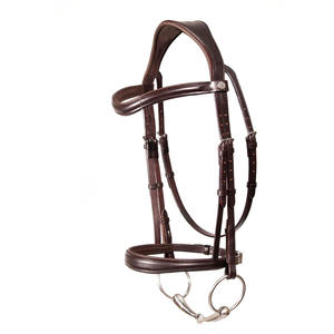 Brida de Cuero para Caballo, Suave, al por Mayor, para Equitación Inglesa, Brida de Cuero Genuino Hecha en Pakistán - Product Image 6
