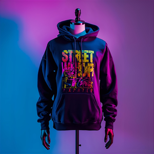 Sudadera con Capucha Estampada, Sudadera Extra Grande con Estampado Gráfico Personalizado, Sudadera con Capucha de Algodón Grueso para Mujer, Entrega y Envío Rápidos - Product Image 6